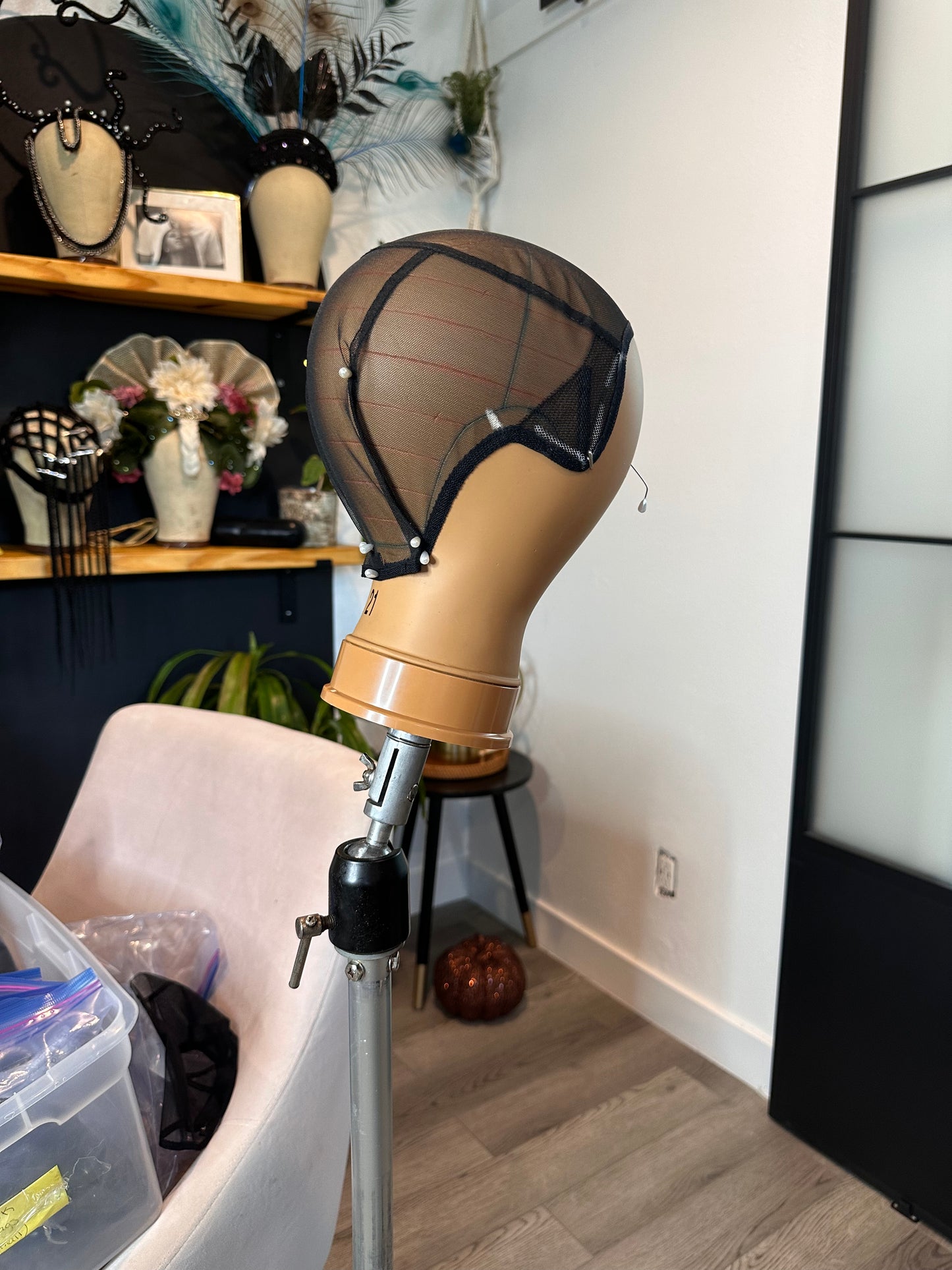 Non-Stretch Postiche Wig Cap