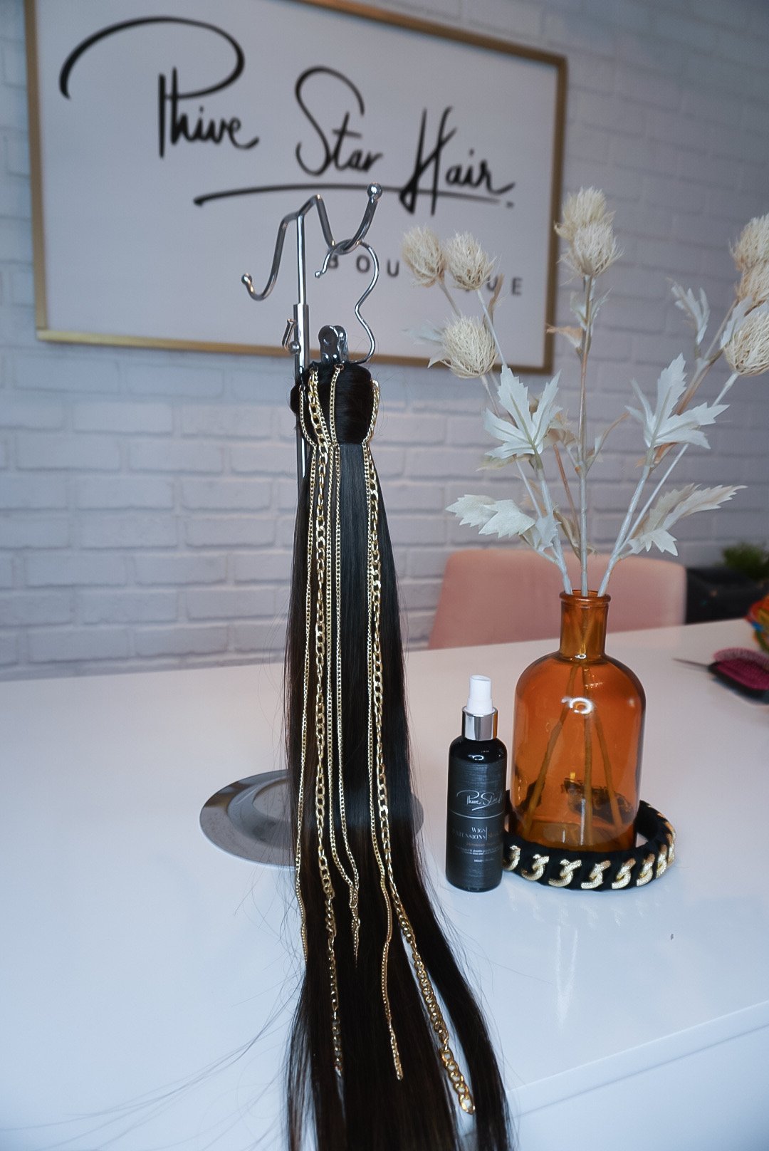 Gold Chain Hair Pins | Hair Pins Set | Phive Star Hair Boutique