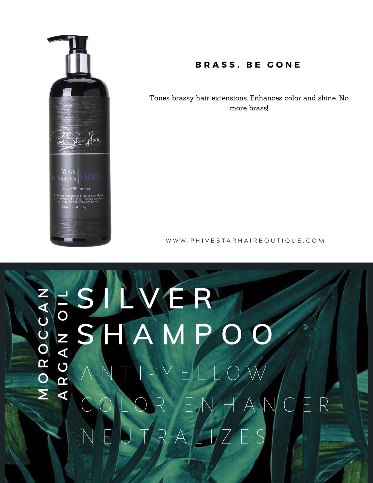 Silver Shampoo - PhivestarhairboutiqueSilver Shampoo