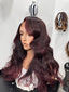 PRELOVED ♥ Luxe Voluminous Black Cherry Wig 066747 |Medium