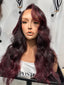 PRELOVED ♥ Luxe Voluminous Black Cherry Wig 066747 |Medium