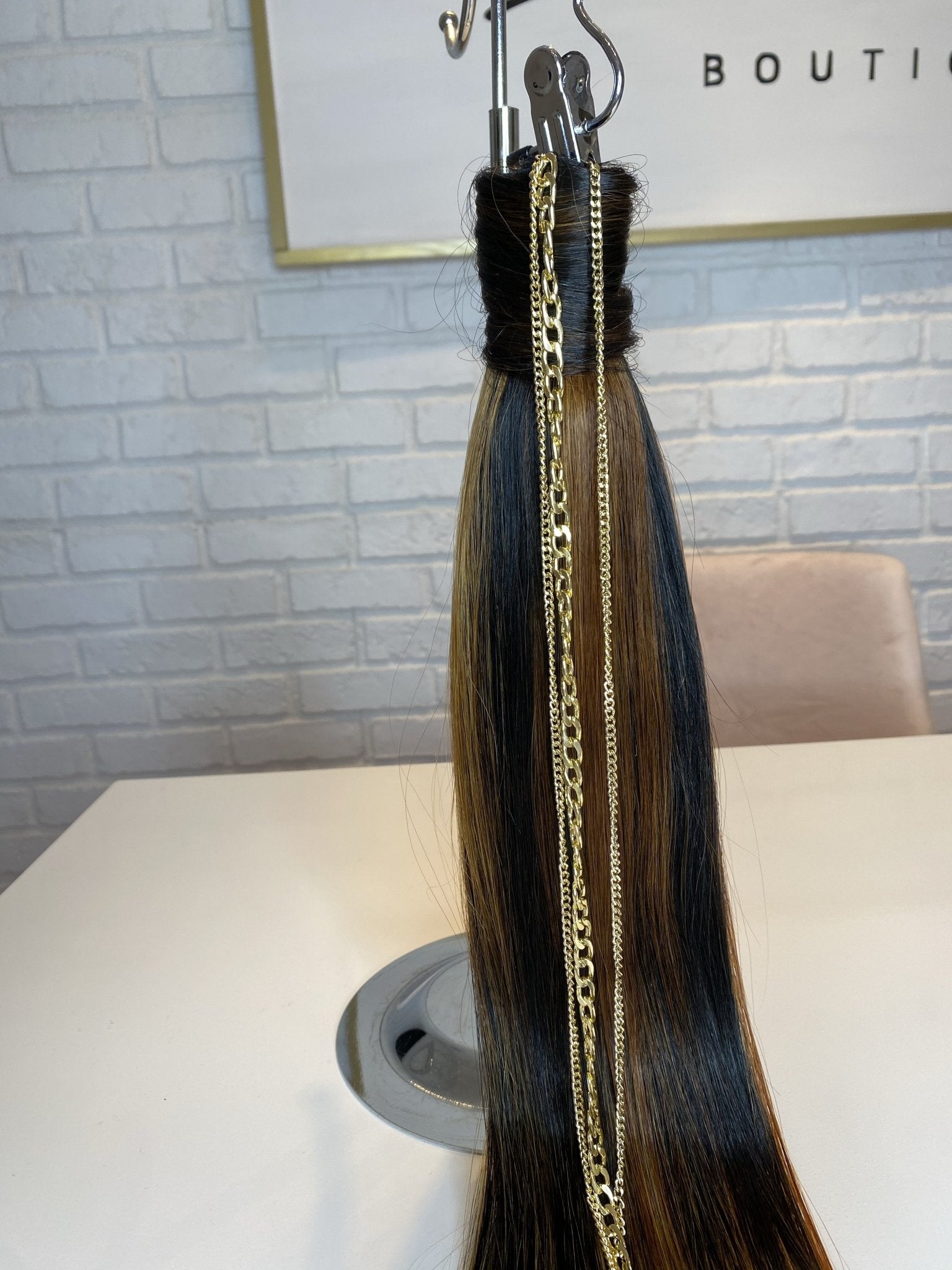 Gold Chain Hair Pins | Hair Pins Set | Phive Star Hair Boutique