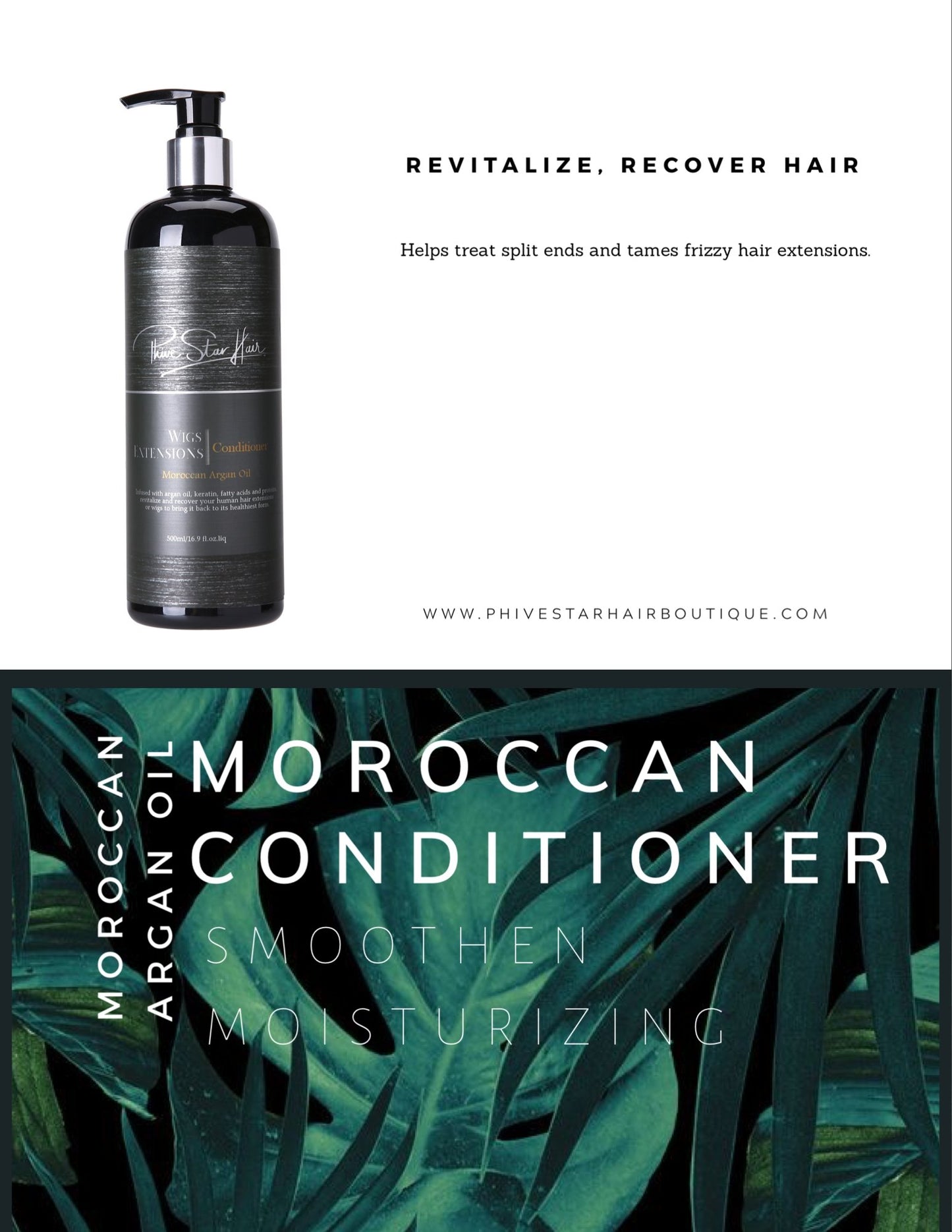 Moroccan Argan Oil Conditioner - PhivestarhairboutiqueMoroccan Argan Oil Conditioner